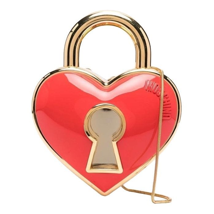 Patent leather handbag