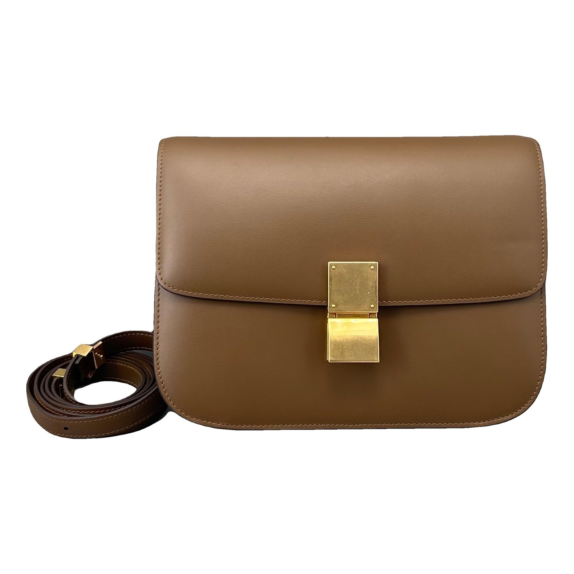 Classic leather handbag