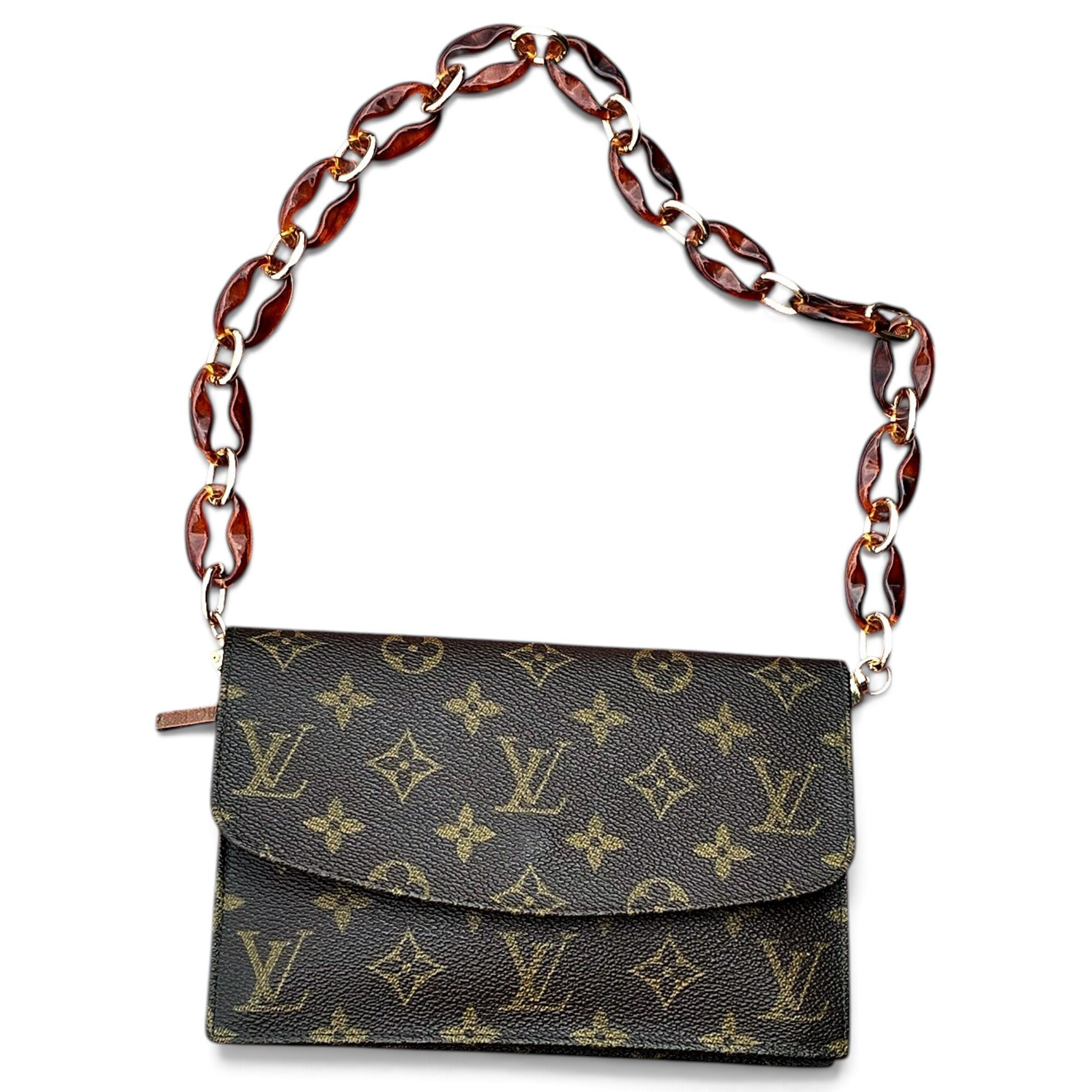 Leather crossbody bag