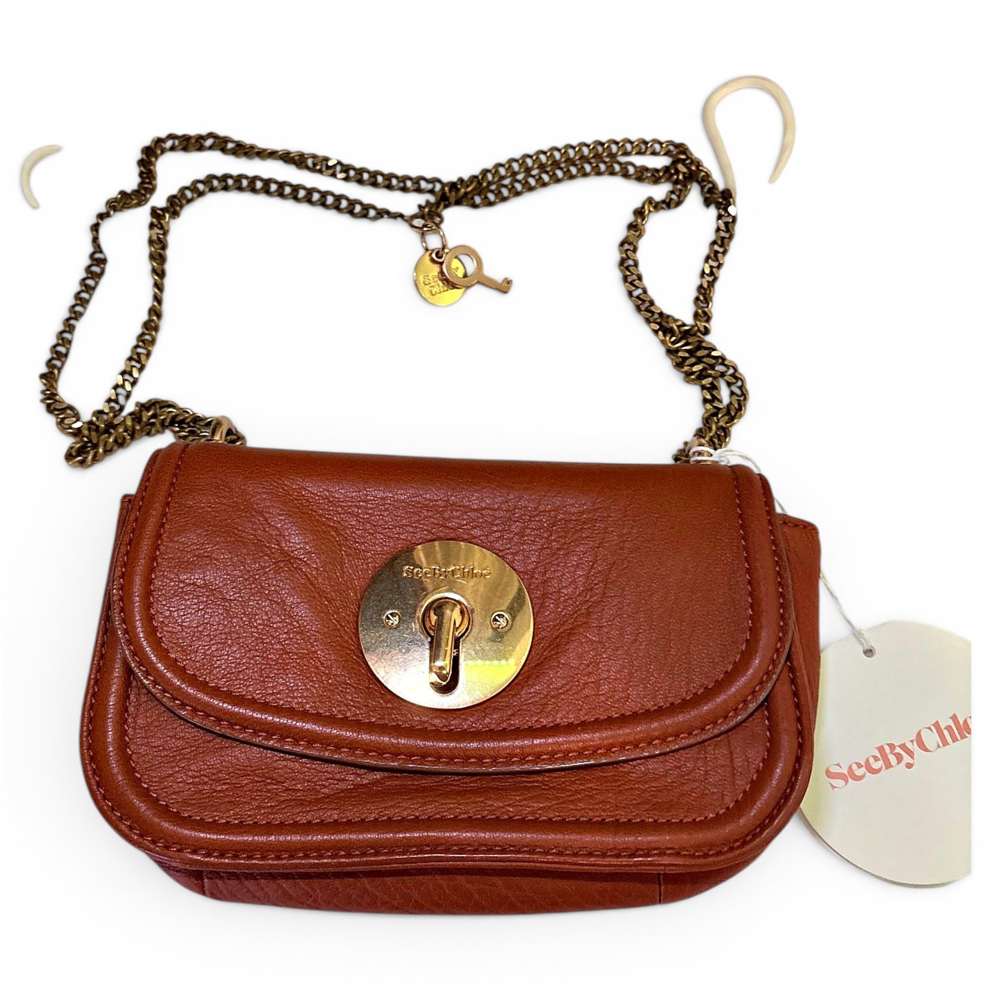 Joan leather crossbody bag