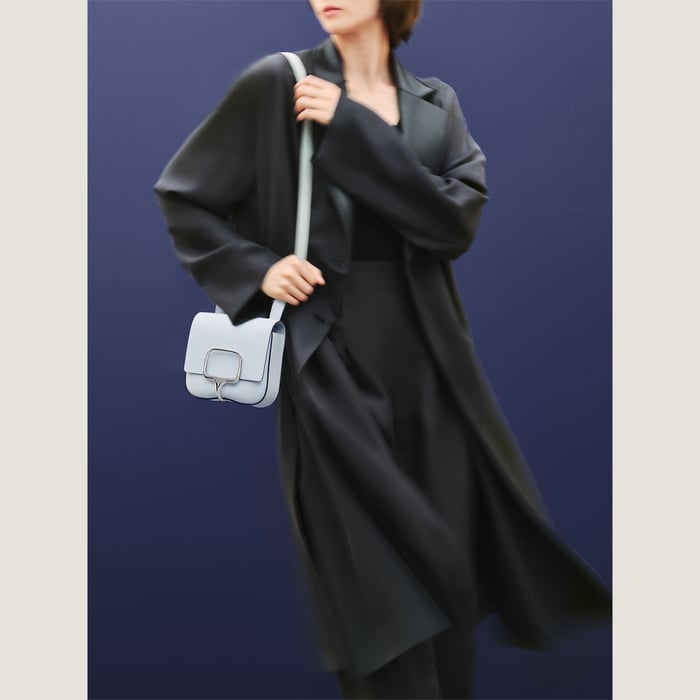 Orange Hermès Della Cavalleria Mini Bag II
