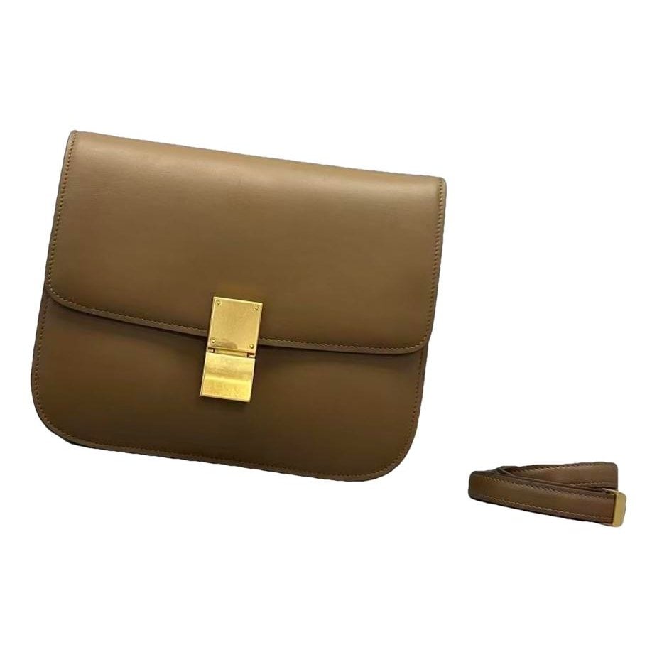 Classic leather handbag