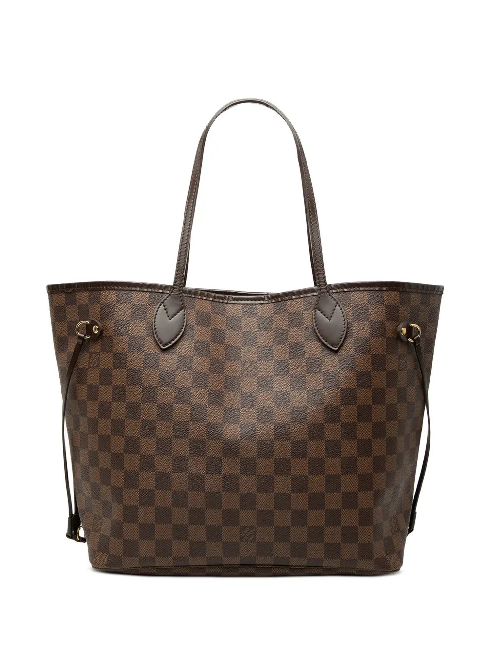 2011 Damier Ebene Neverfull MM tote bag