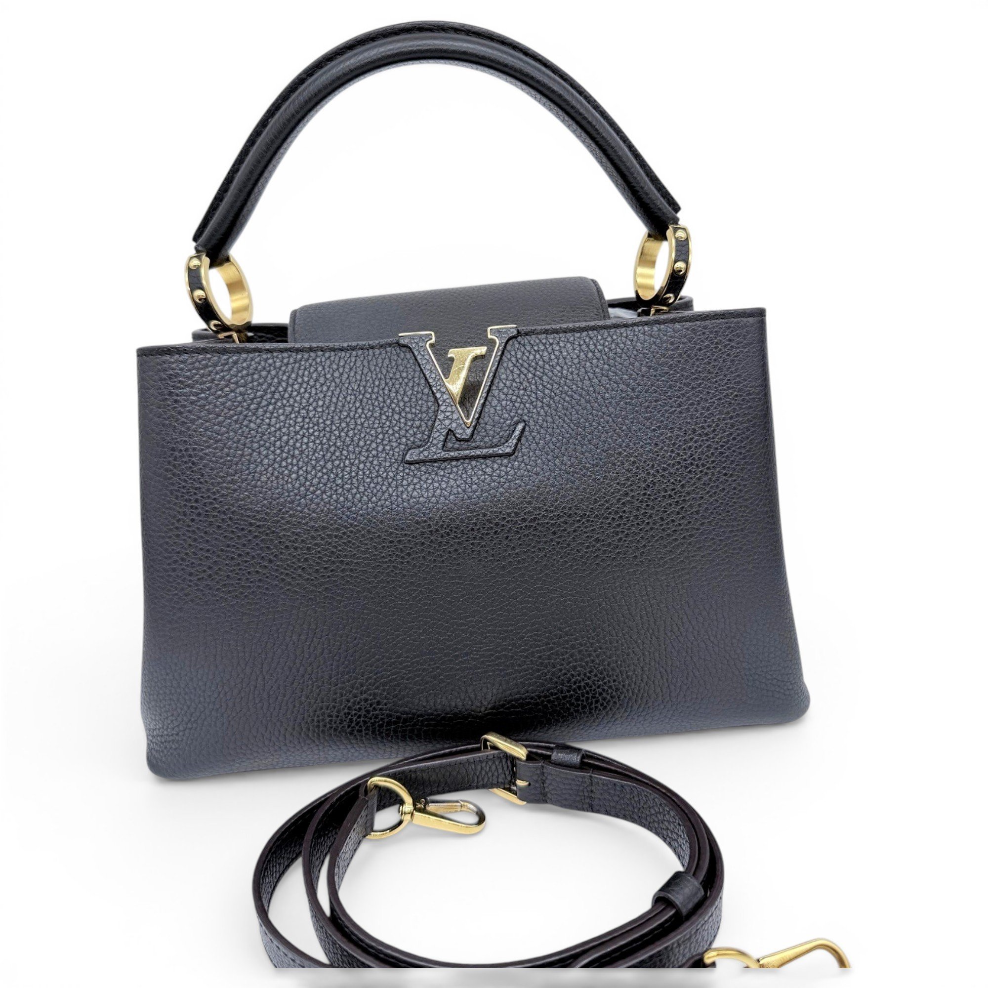 Capucines leather handbag