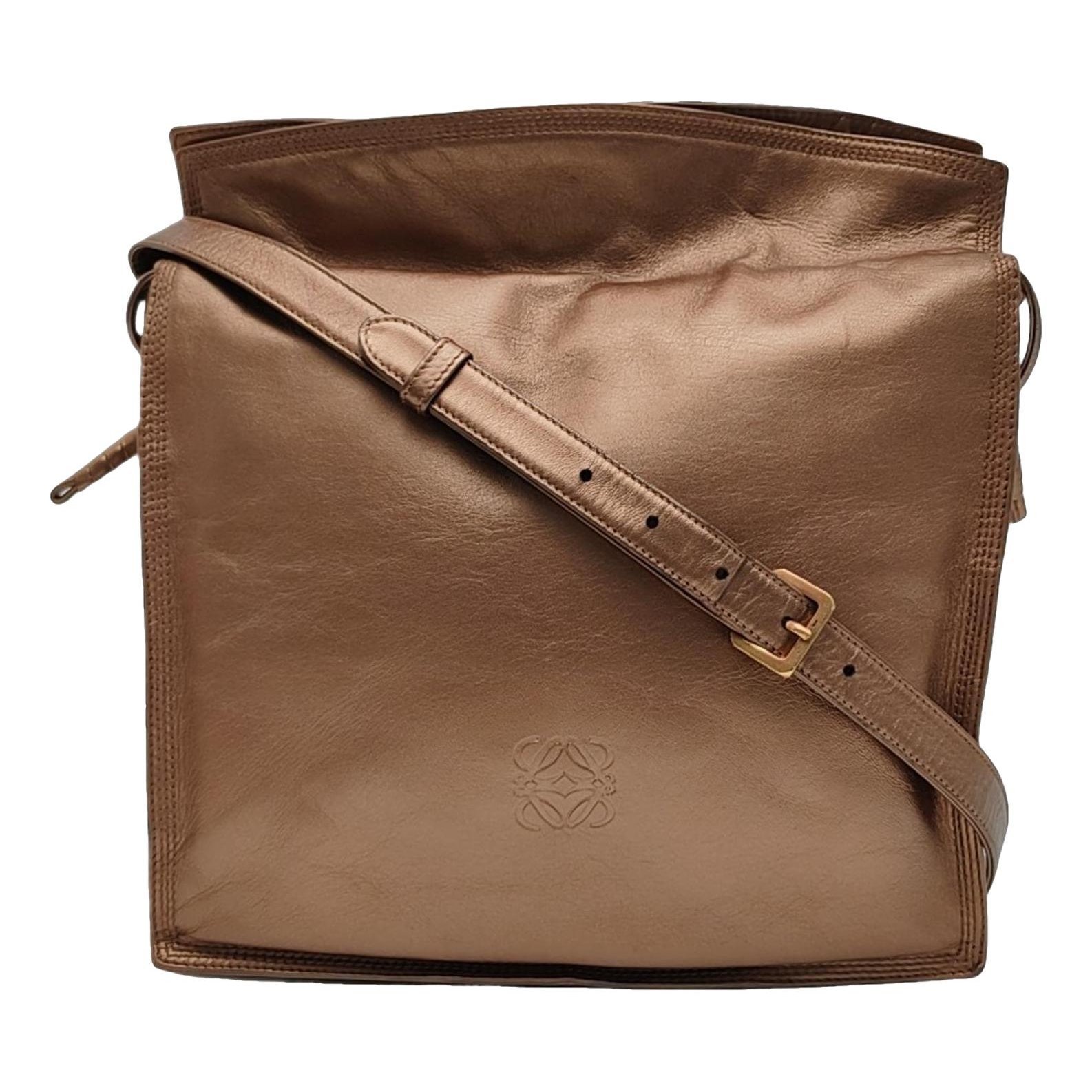 Flamenco leather crossbody bag