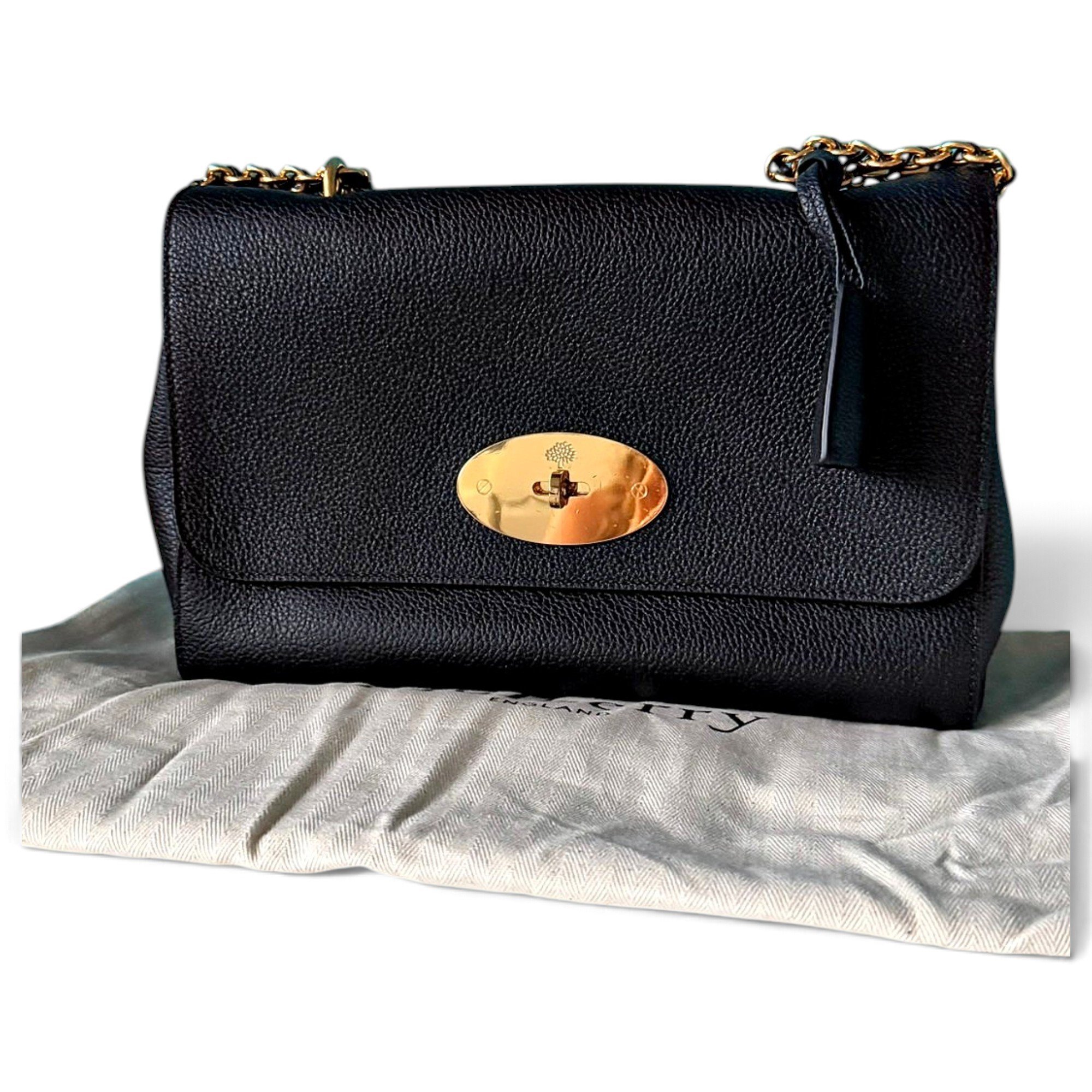 Lily leather handbag