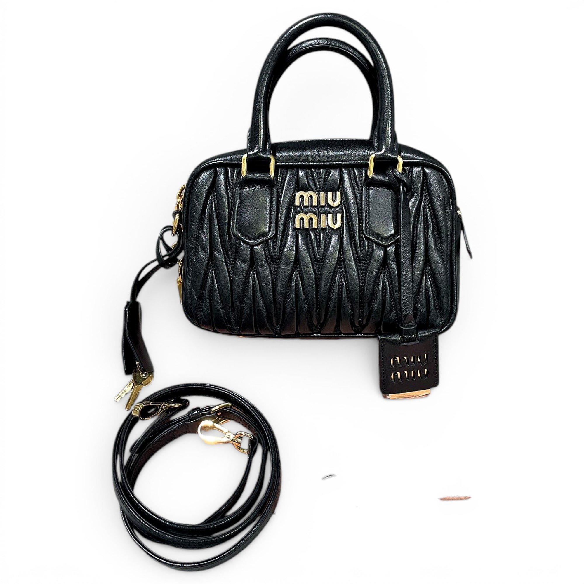 Leather handbag
