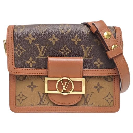 Dauphine leather mini bag
