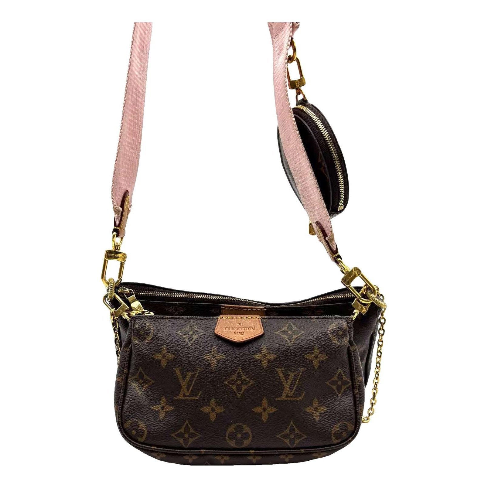Multi Pochette Accessoires leather handbag