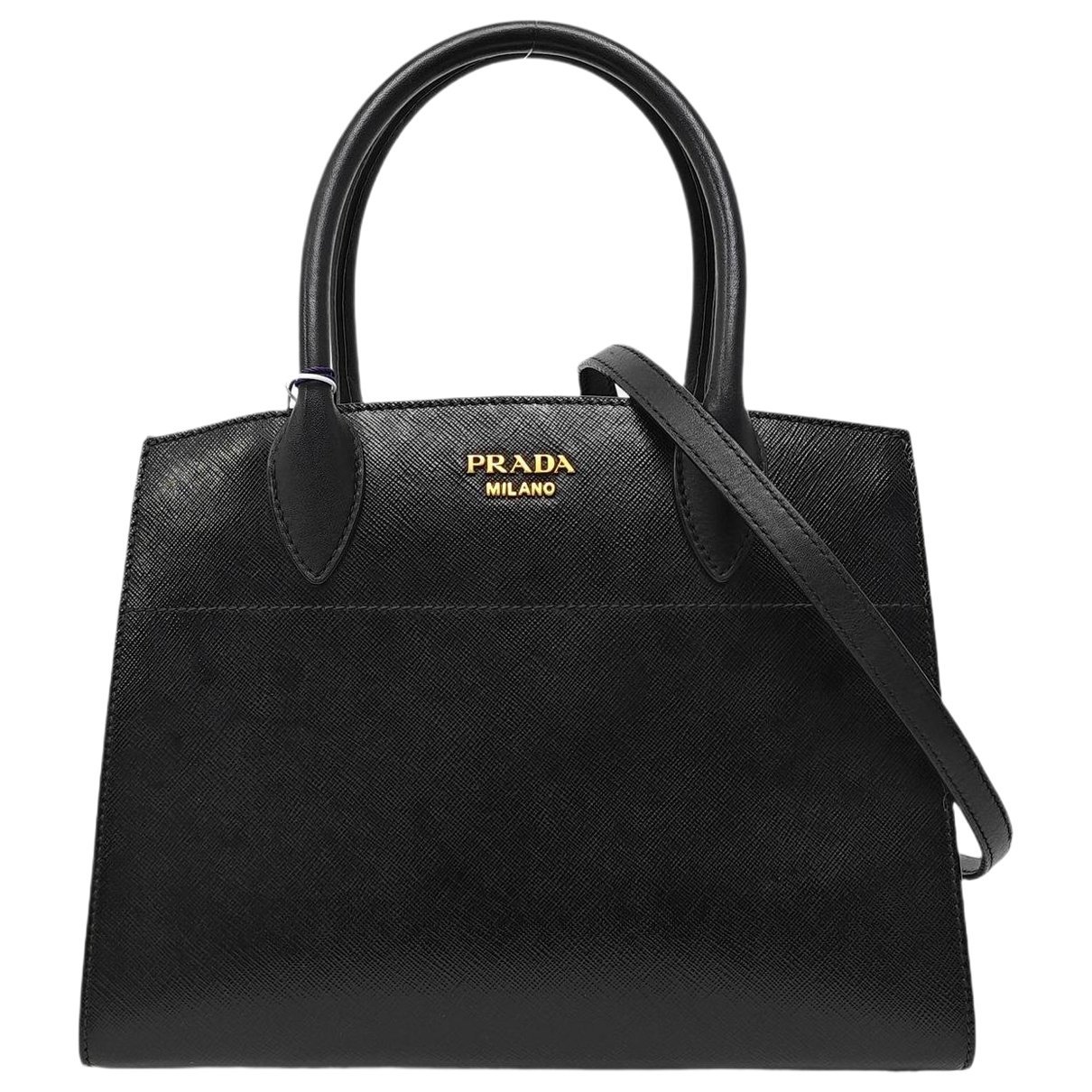 Bibliothèque leather handbag