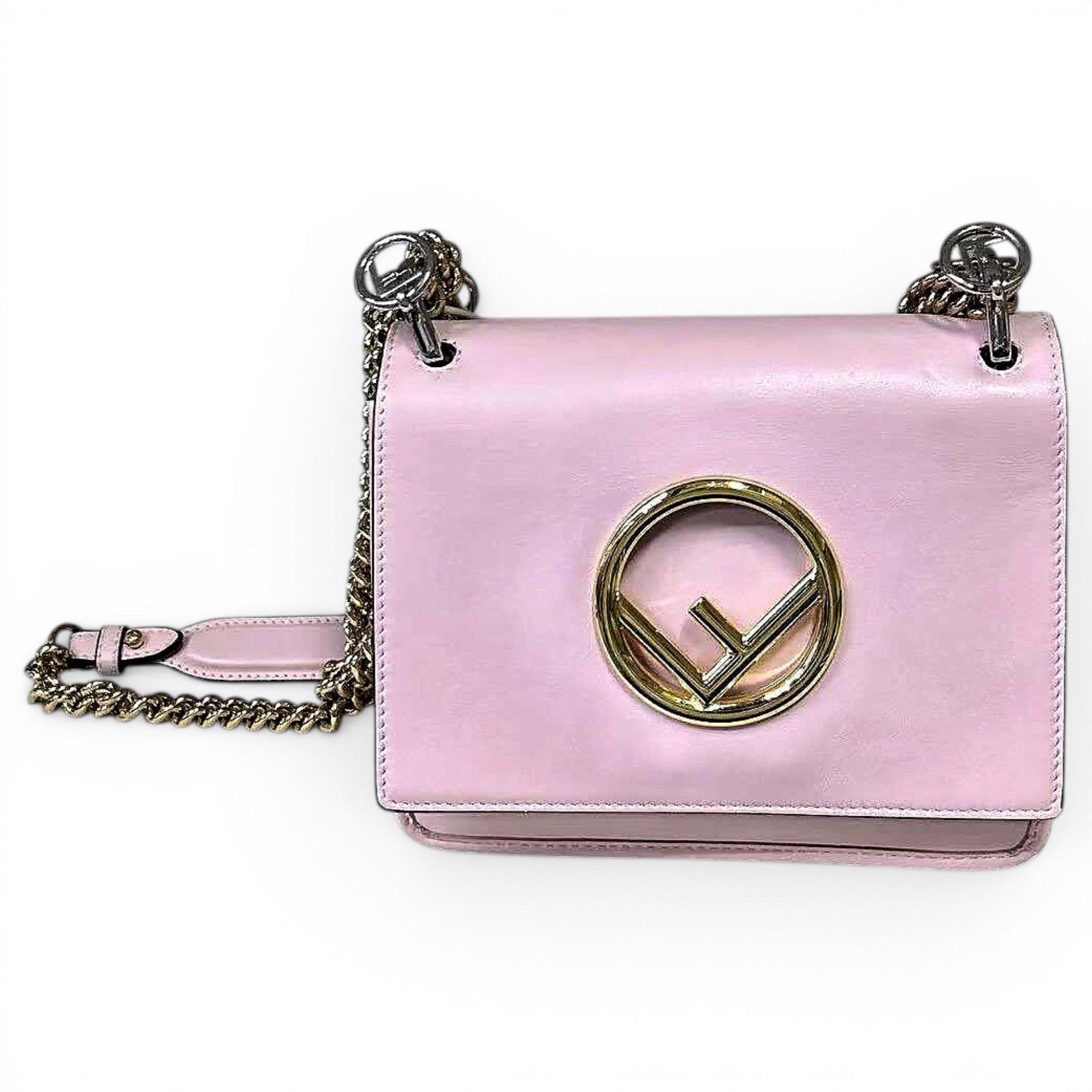 Kan I Logo leather handbag