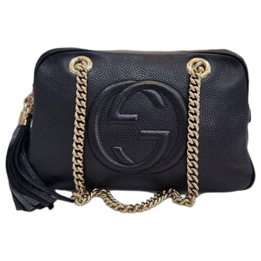 Leather handbag