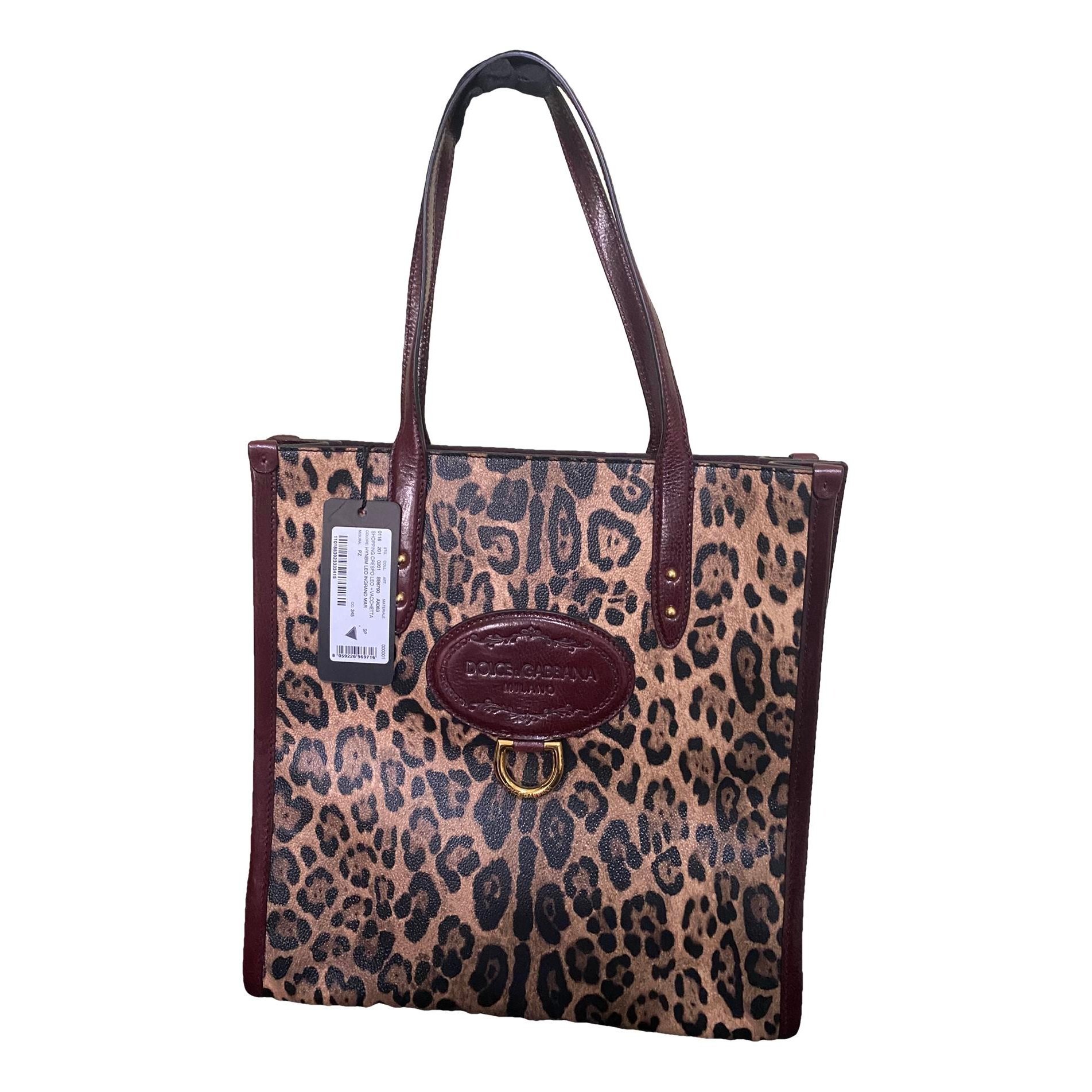 Leather tote