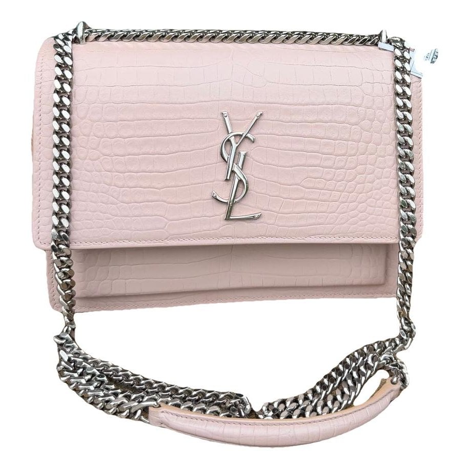 Sunset leather handbag