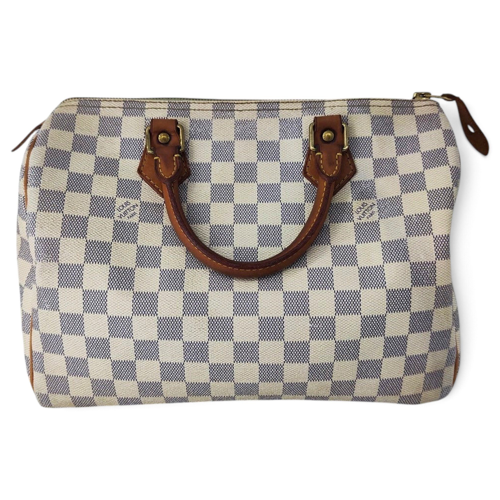 Speedy leather handbag