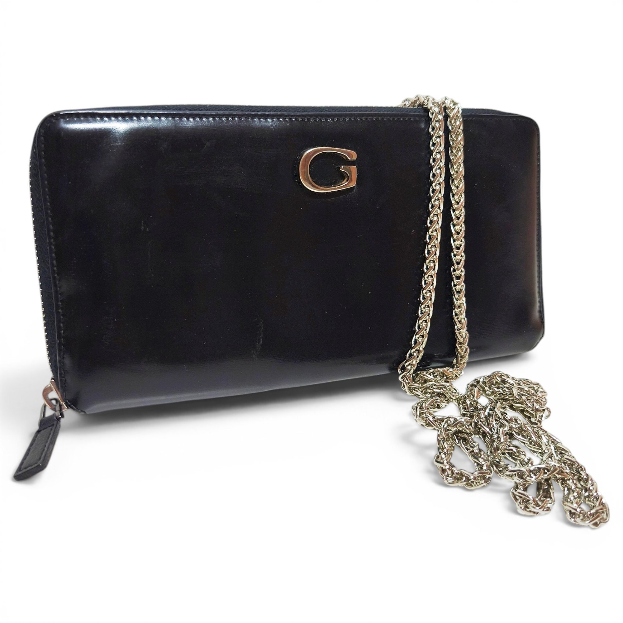 Leather crossbody bag