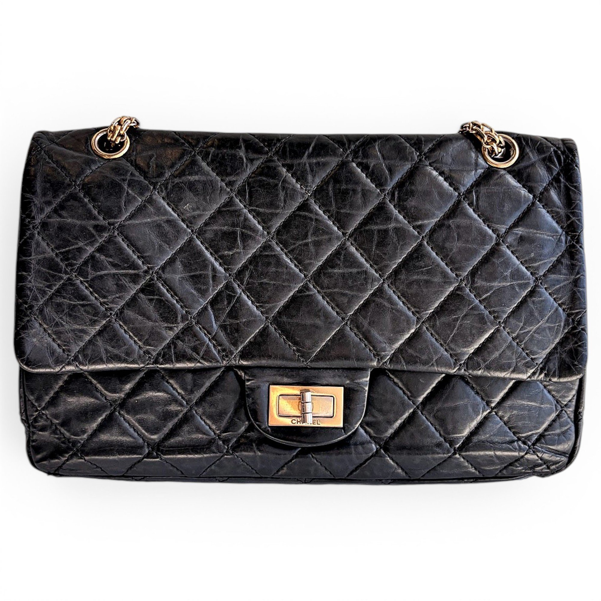 2.55 leather handbag