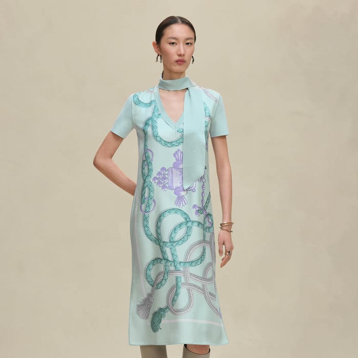 Vert Embrun "Palefroi Remix" Twillaine Long Dress