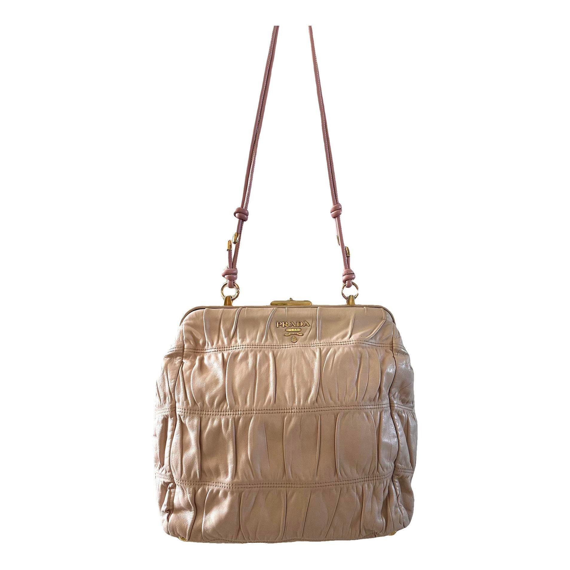 Leather handbag