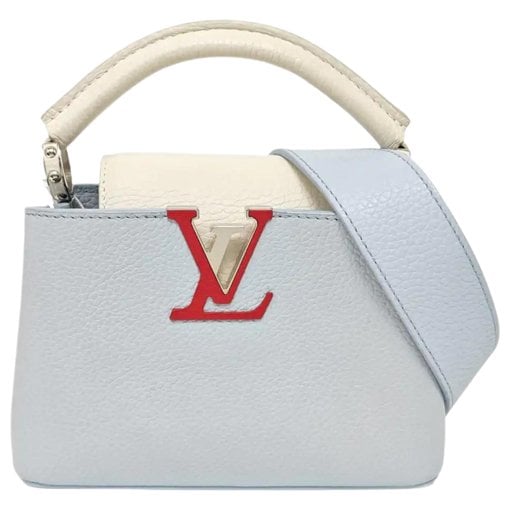Capucines leather handbag