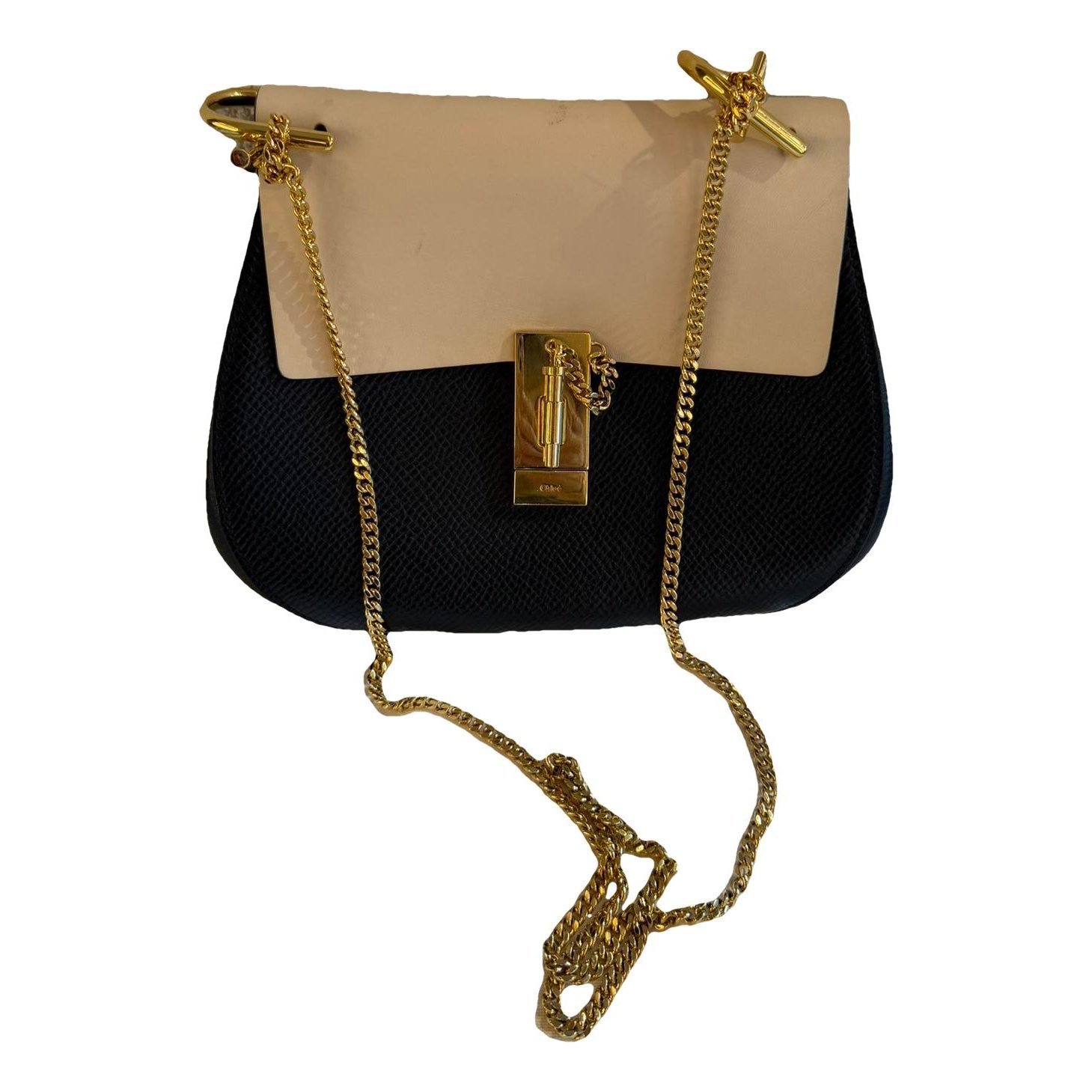 Drew leather crossbody bag