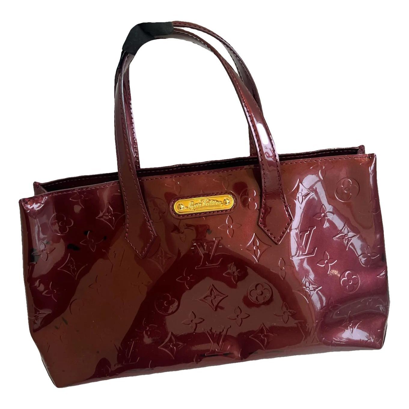 Wilshire patent leather handbag
