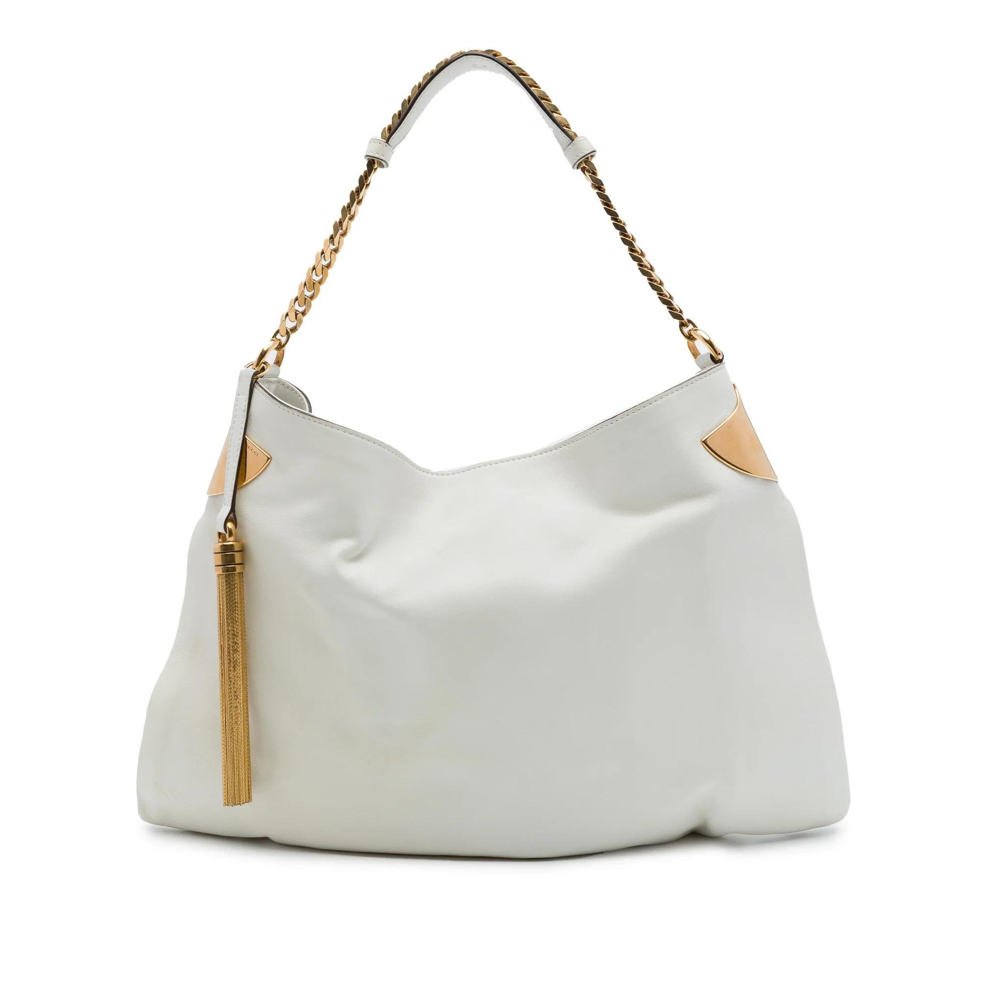 Hobo pony-style calfskin handbag