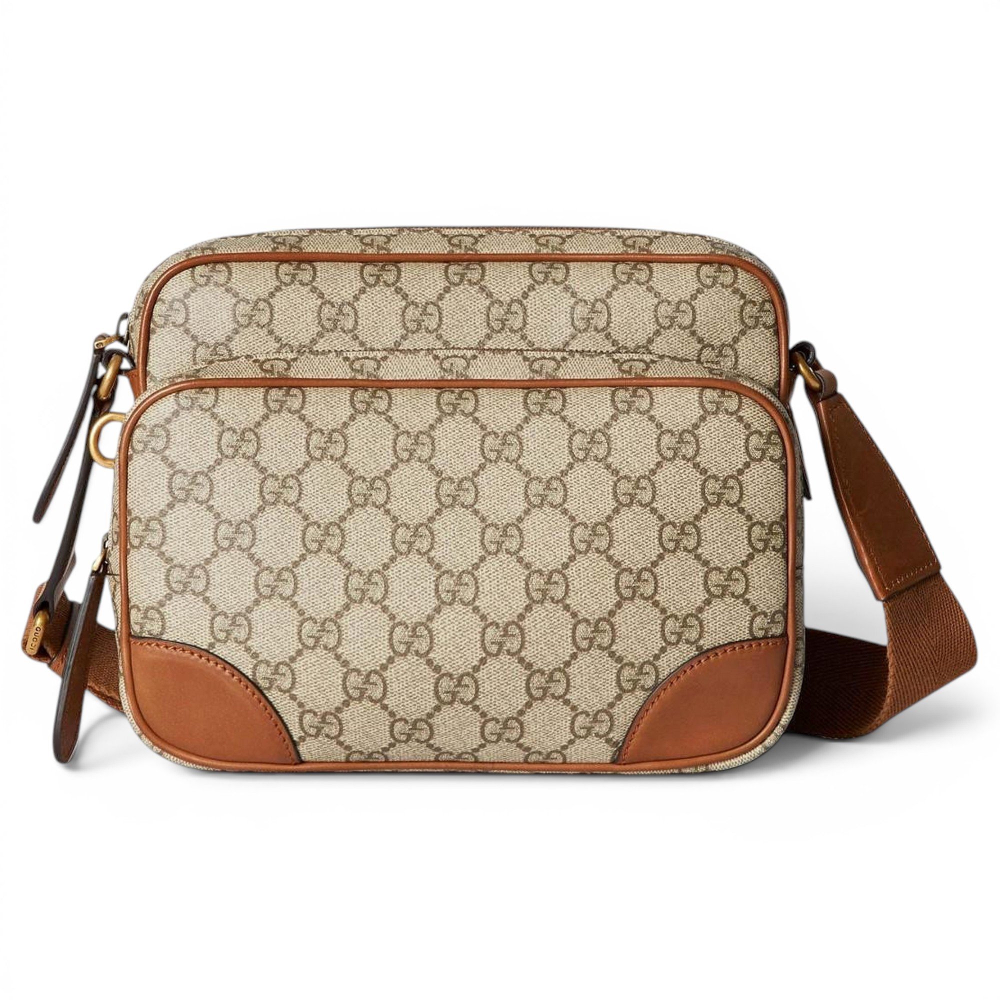 Patent leather handbag