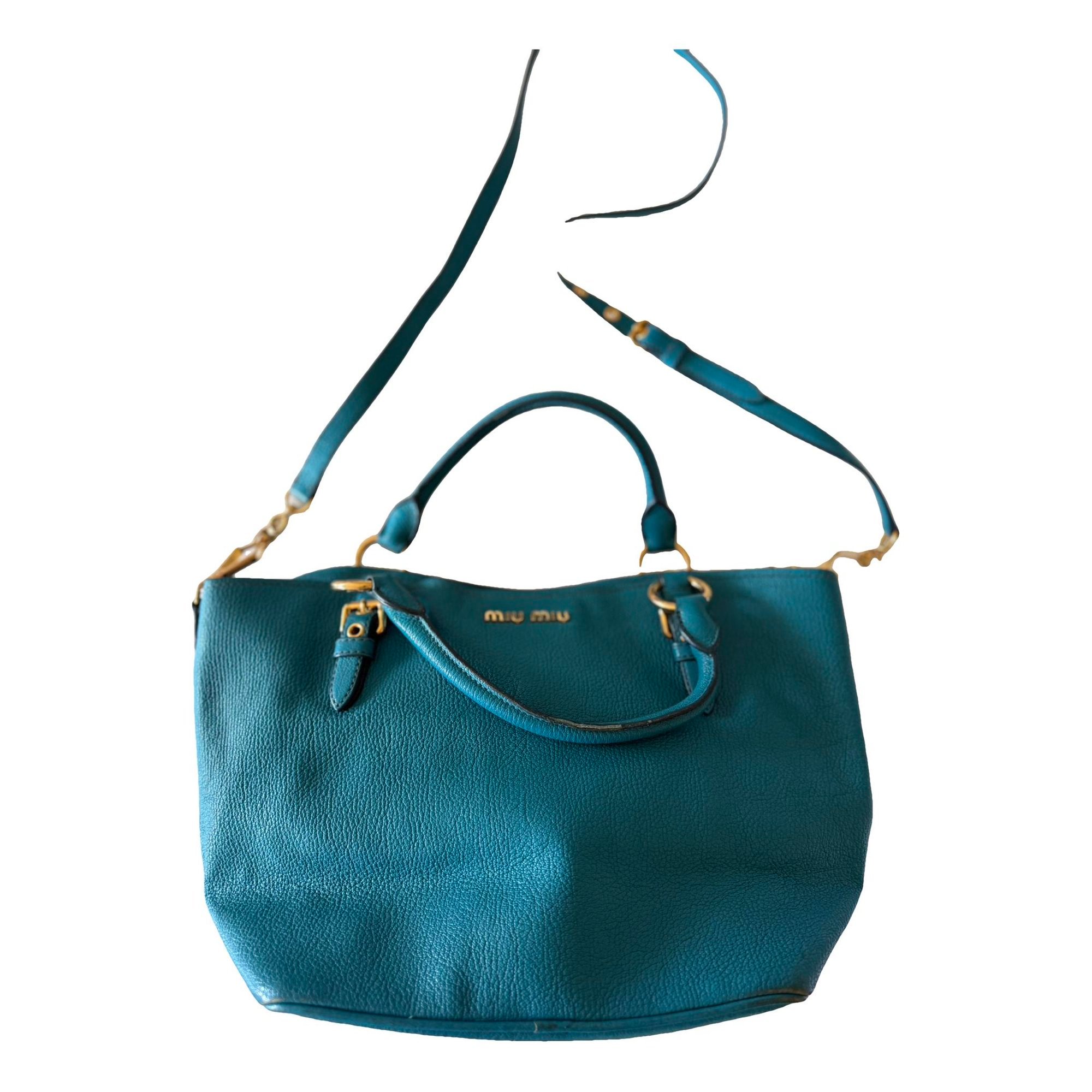 Madras leather handbag