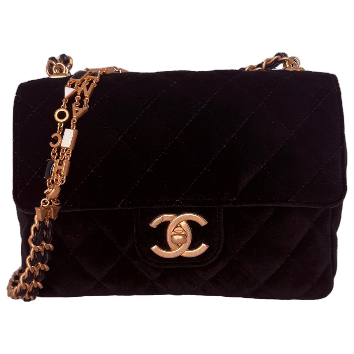 Timeless/Classique velvet handbag