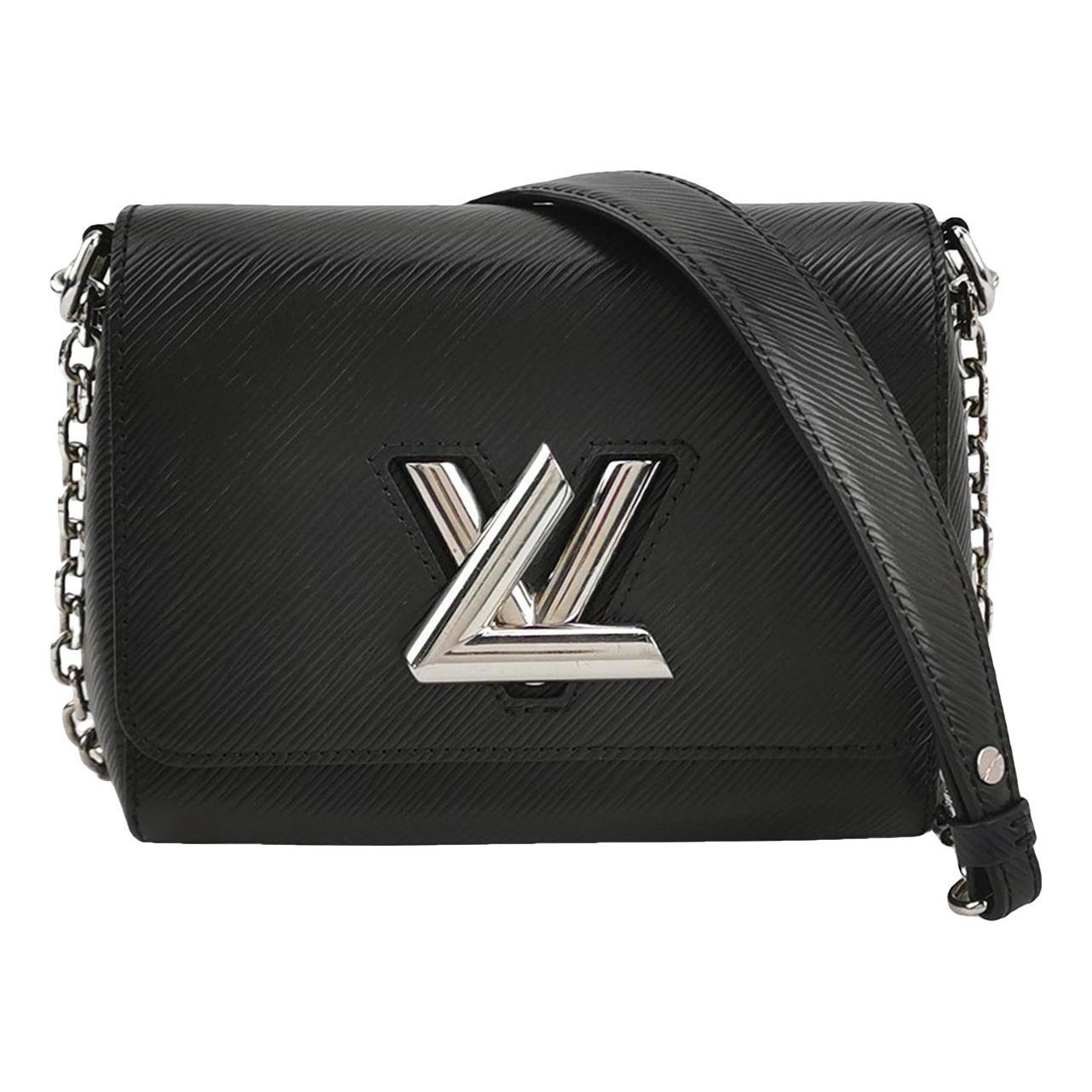 Twist leather crossbody bag