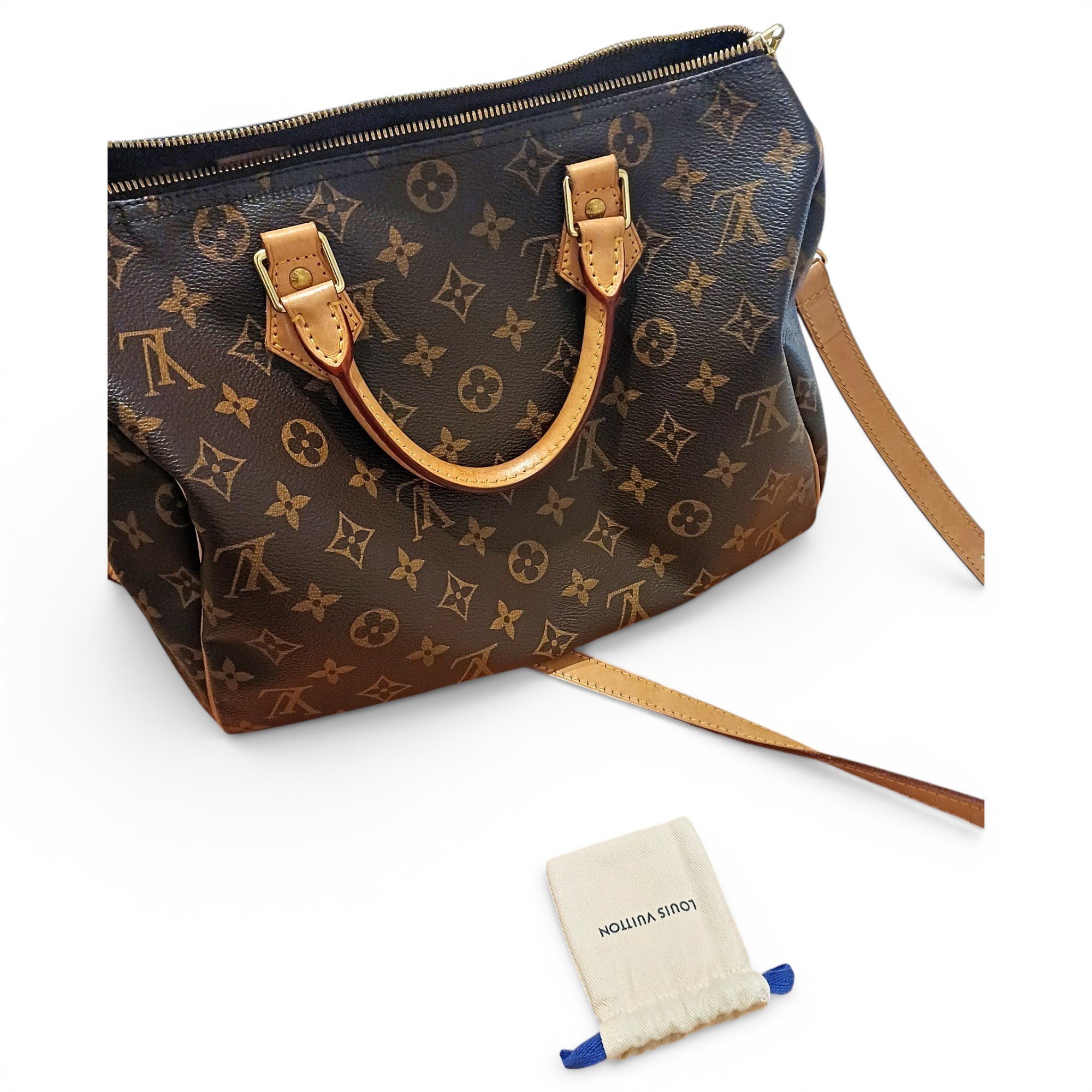 Louis Vuitton Speedy Bandoulière leather handbag