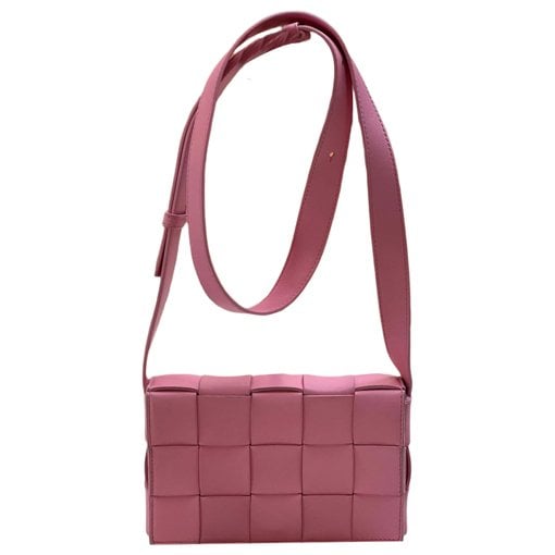 Cassette leather crossbody bag