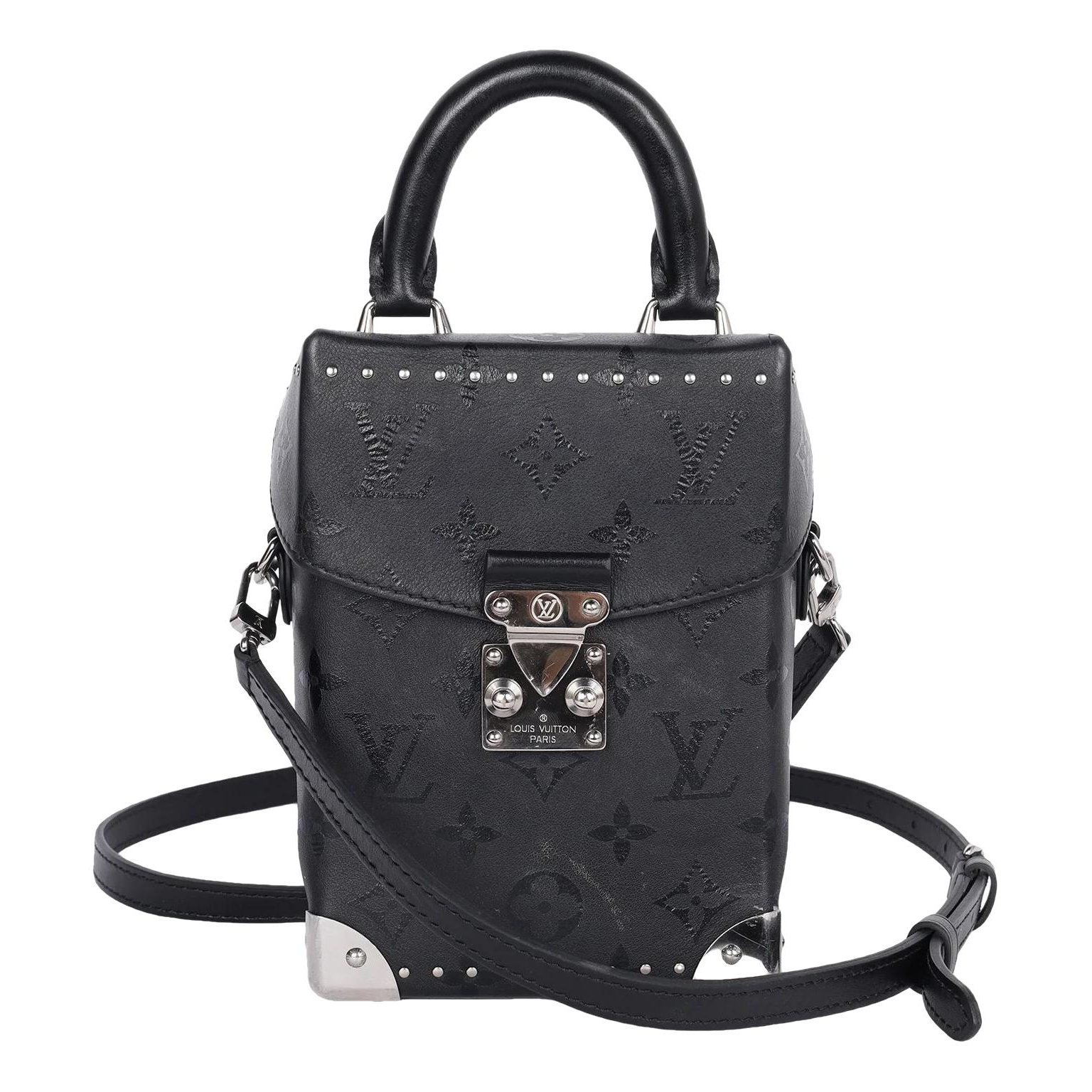 Camera Box leather crossbody bag