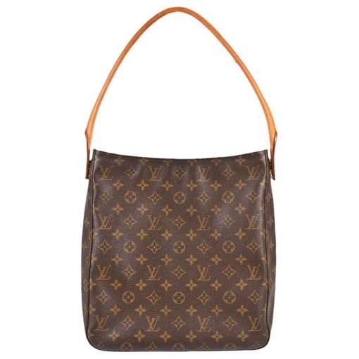 Looping cloth handbag