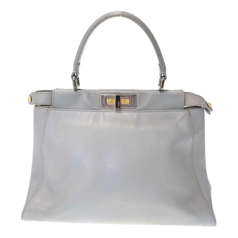 Peekaboo leather handbag