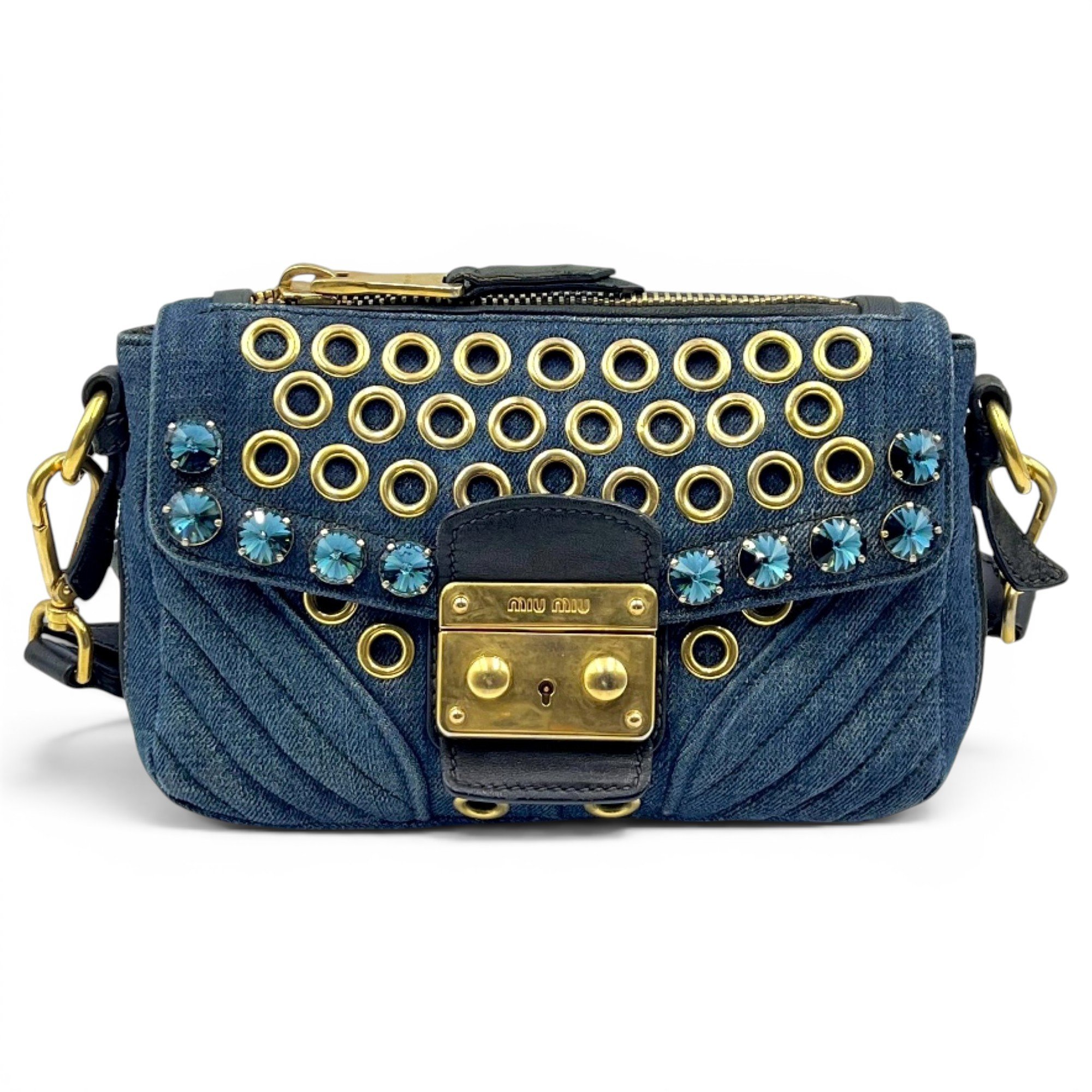 Matelassé crossbody bag