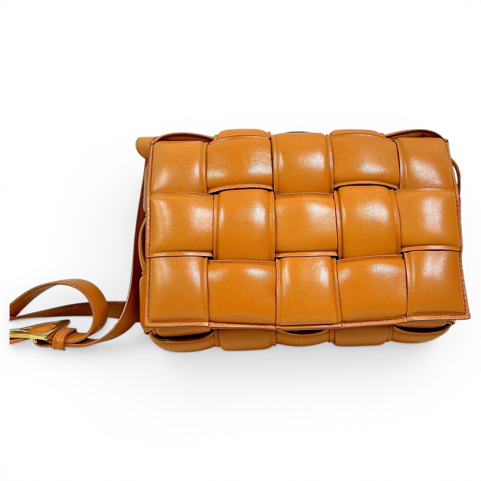 Cassette Padded leather crossbody bag