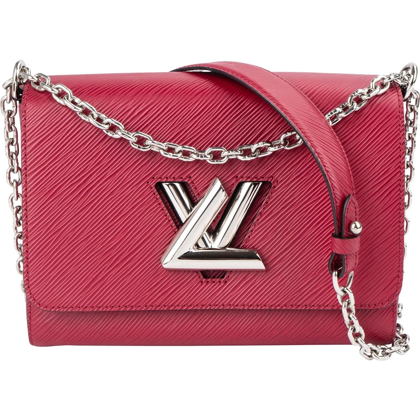 Twist leather crossbody bag