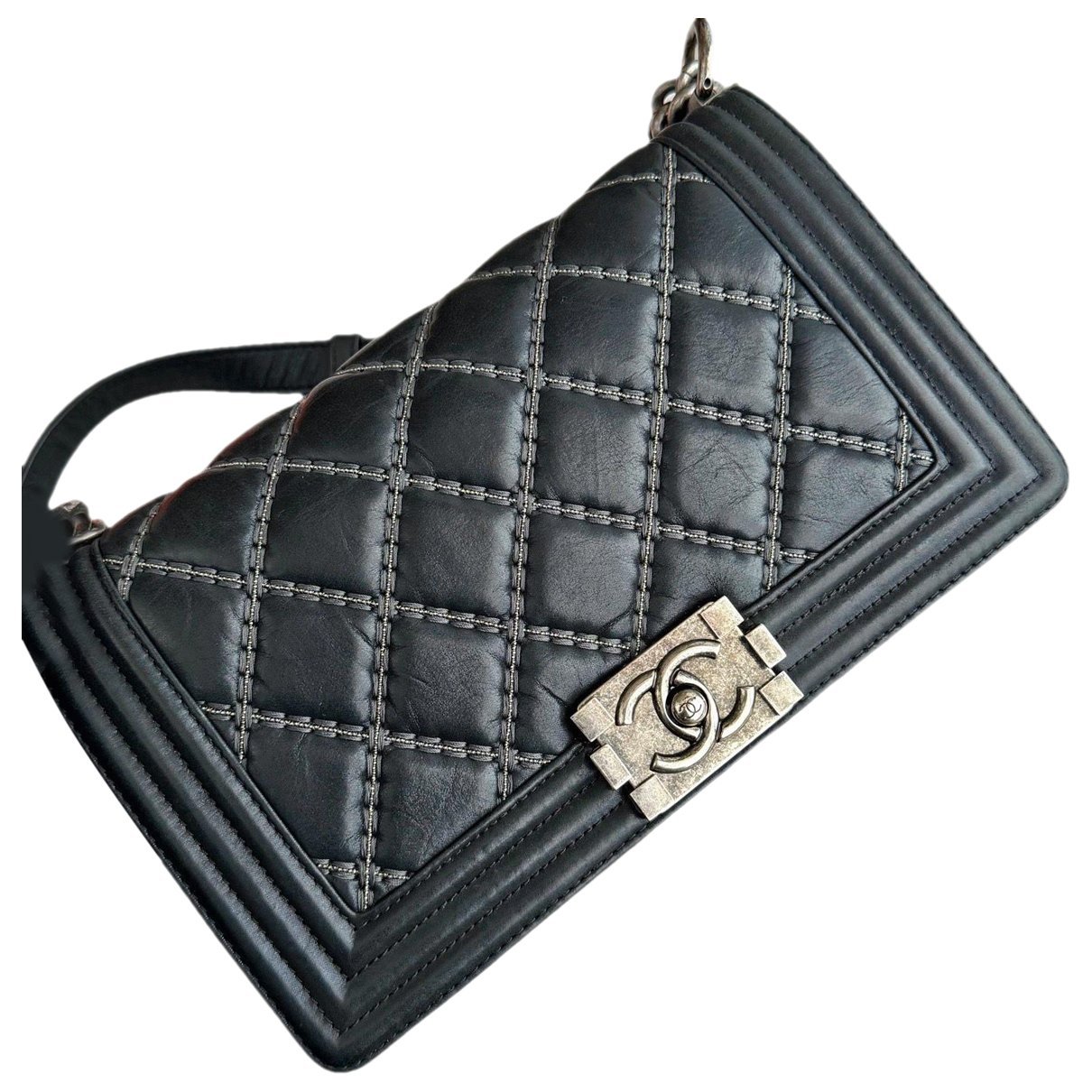 Boy leather handbag