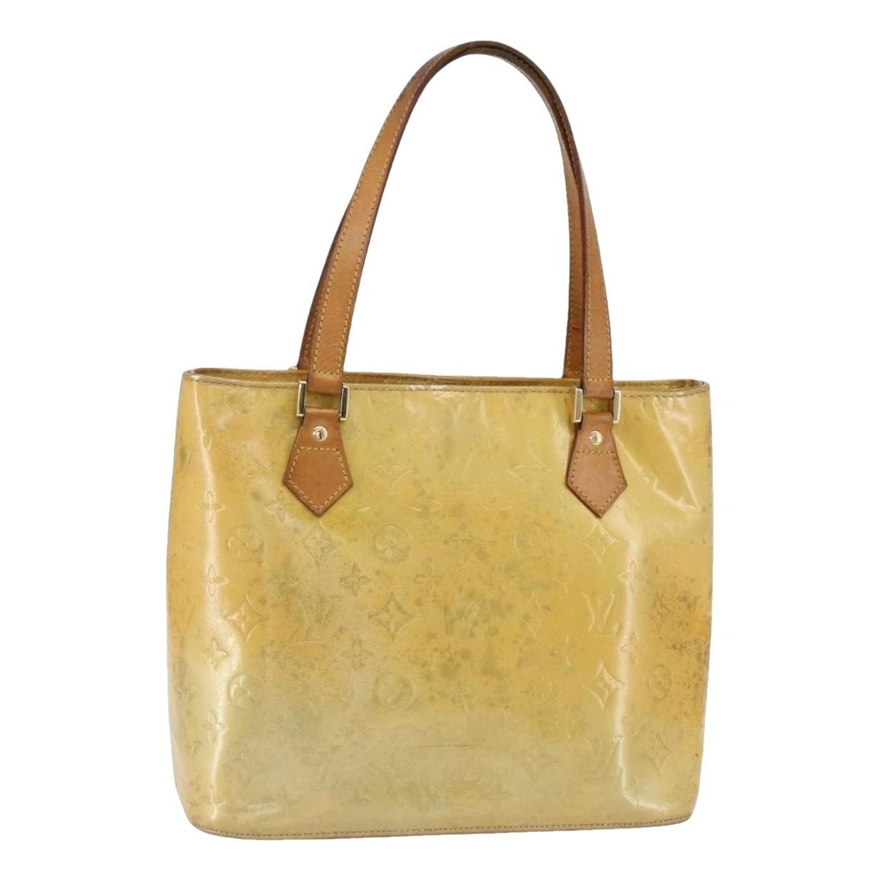 Patent leather handbag