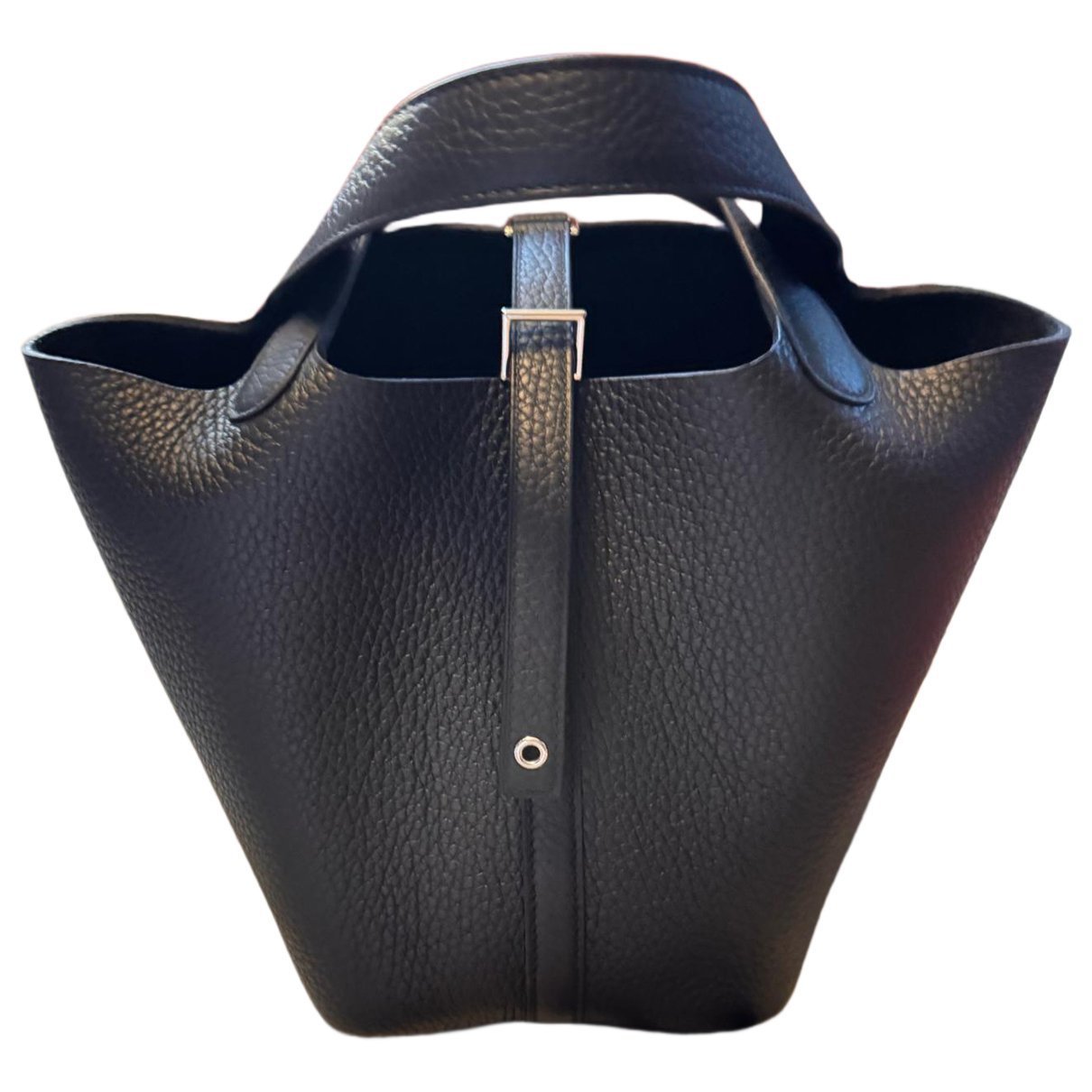 Picotin leather handbag