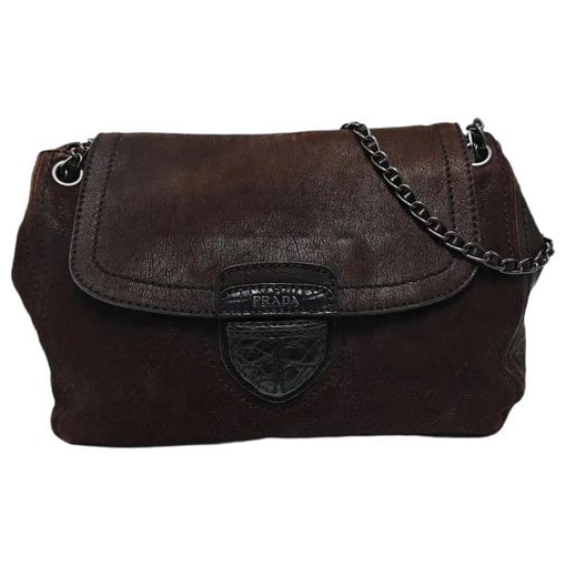 Leather crossbody bag