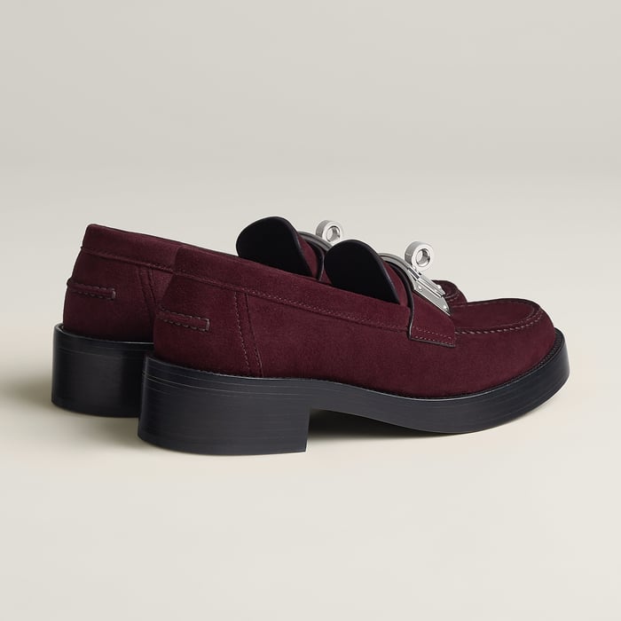 Marron Mahogany Mocassim Hot