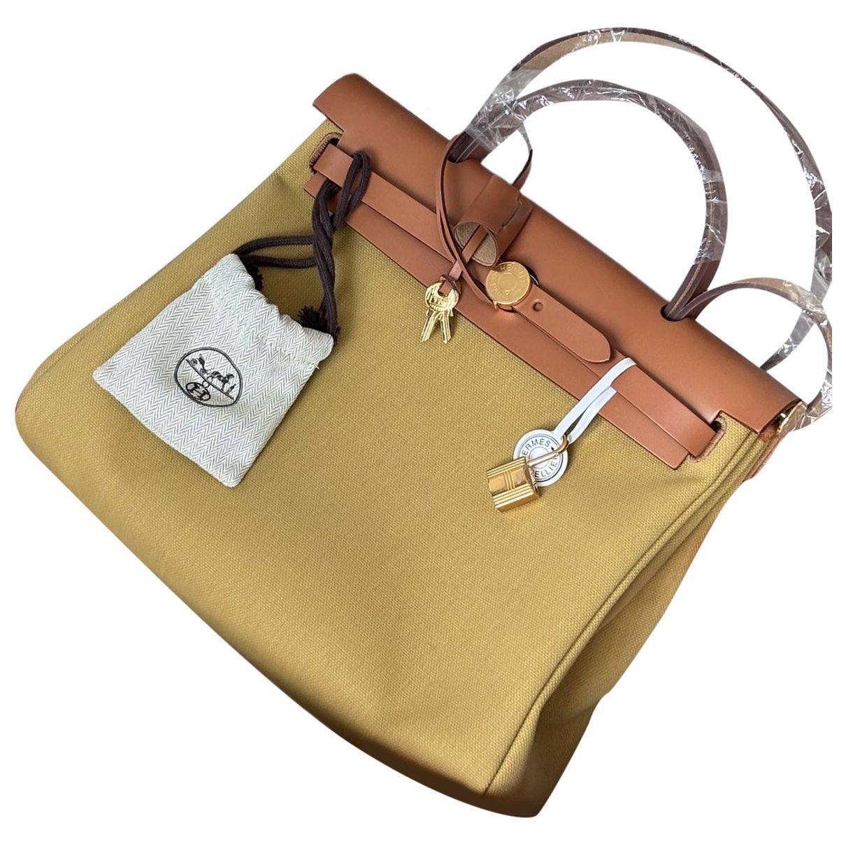 Herbag leather crossbody bag
