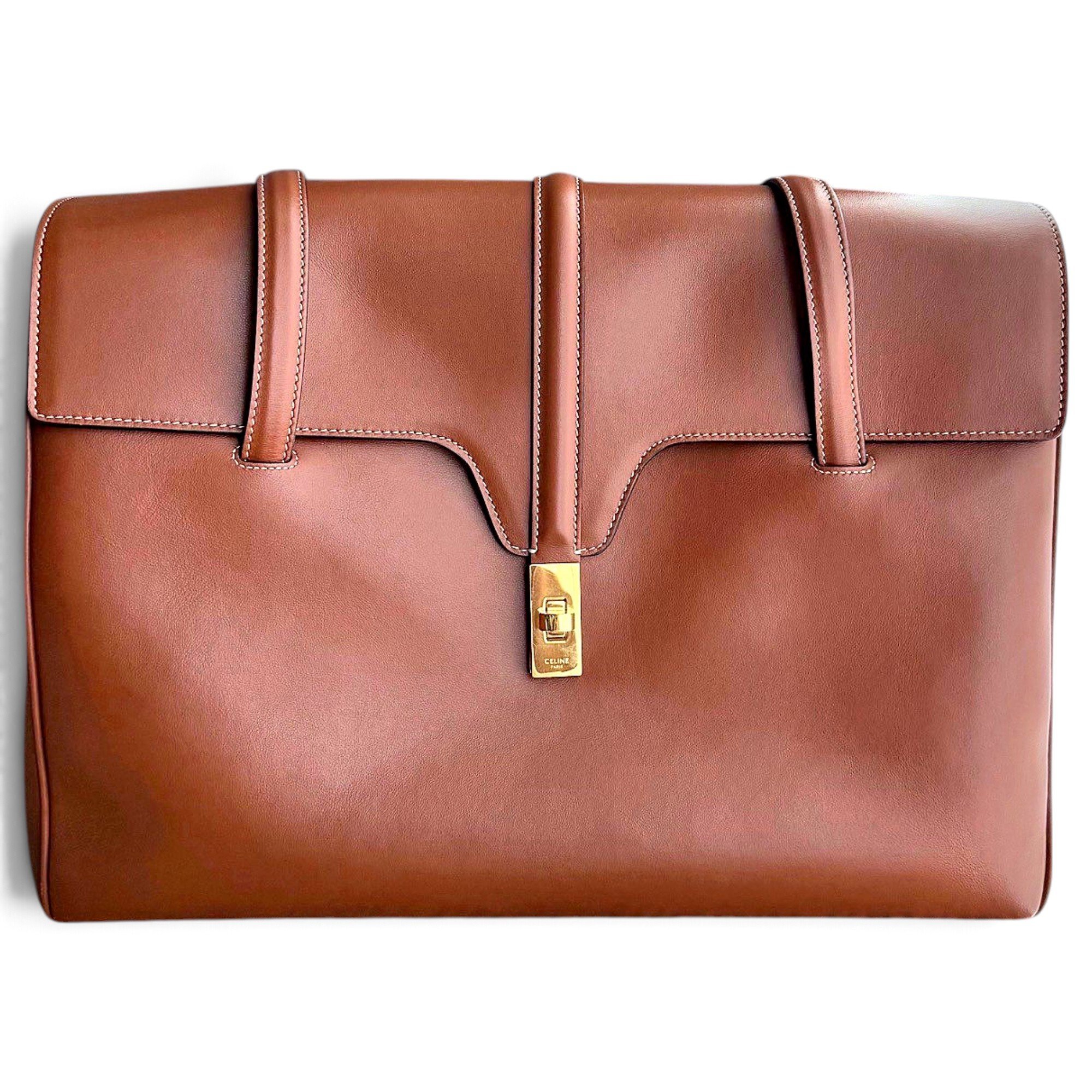 Sac 16 leather handbag