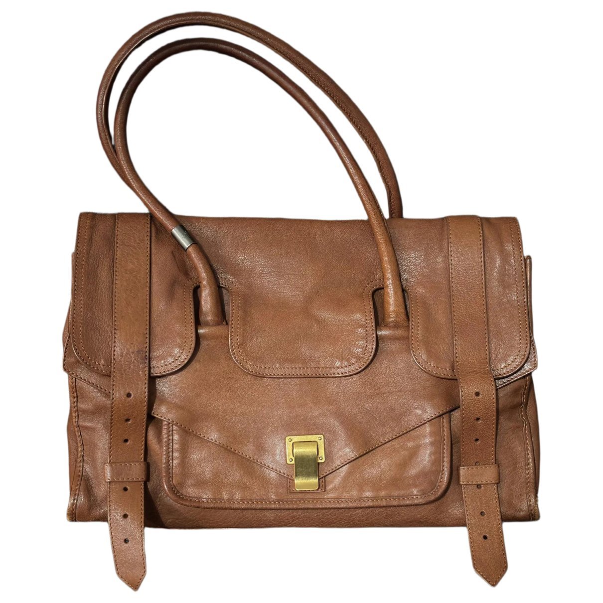 Leather handbag
