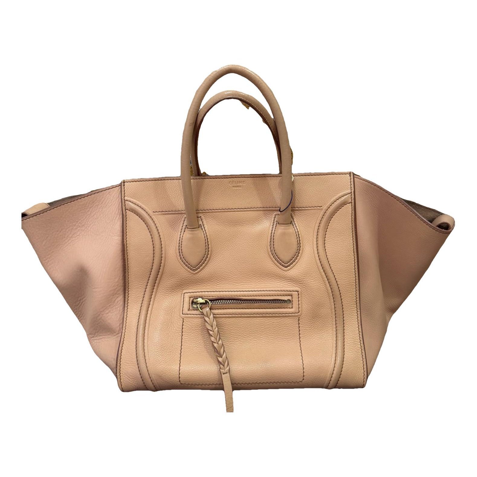 Luggage leather handbag