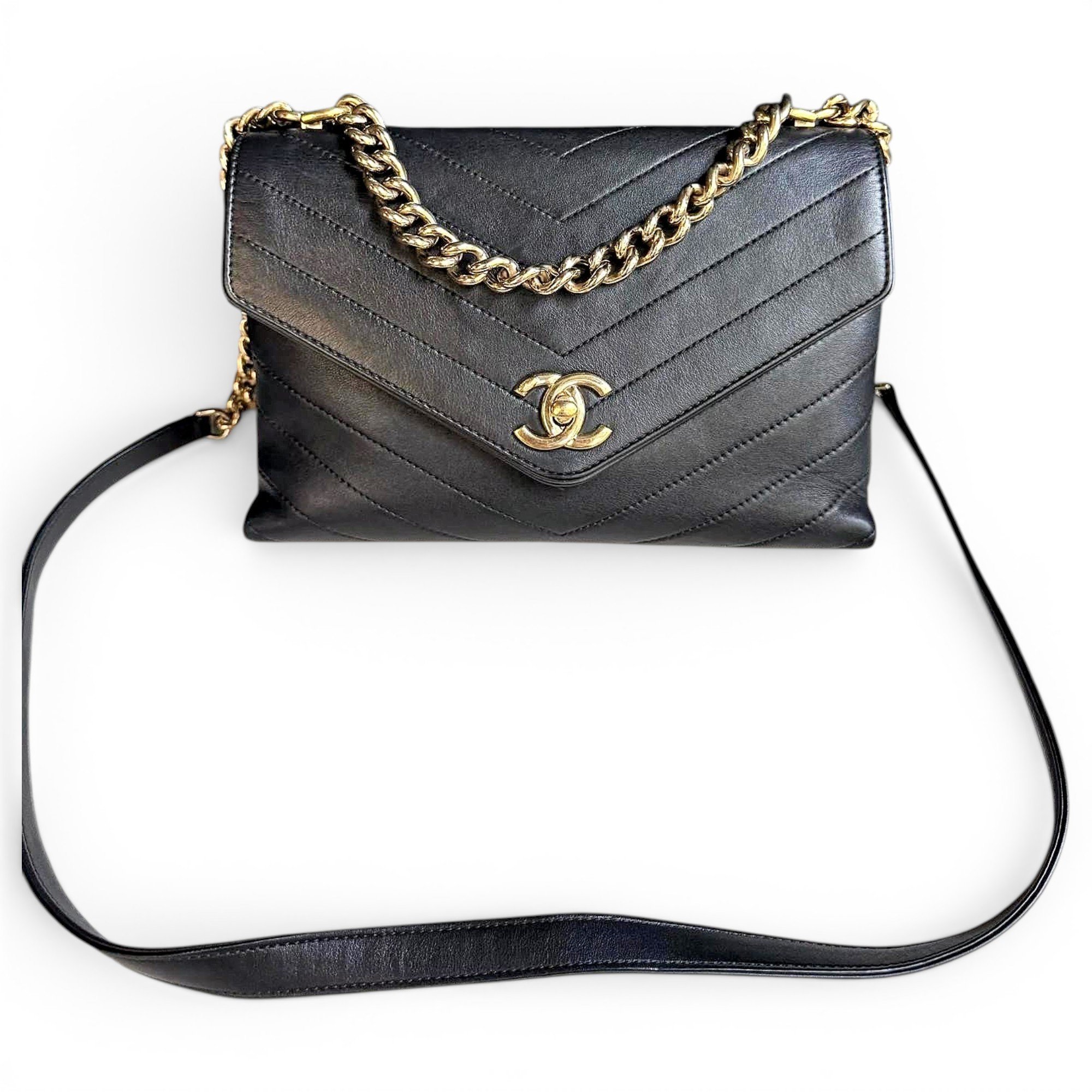 Leather handbag