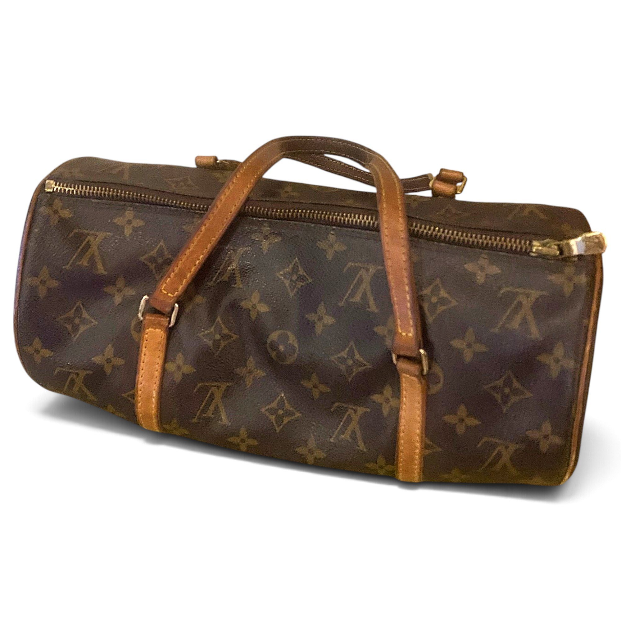 Papillon leather handbag